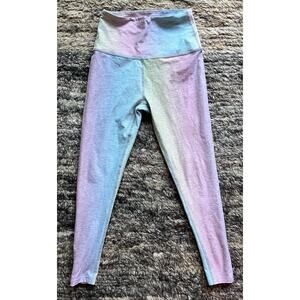 Lulu Lemon Yoga Tight Women’s Size 4 X Small Rainbow Tie Dye Print Beyond Yoga